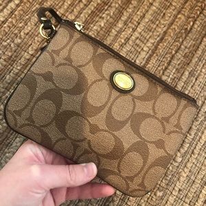 Coach Wristlet